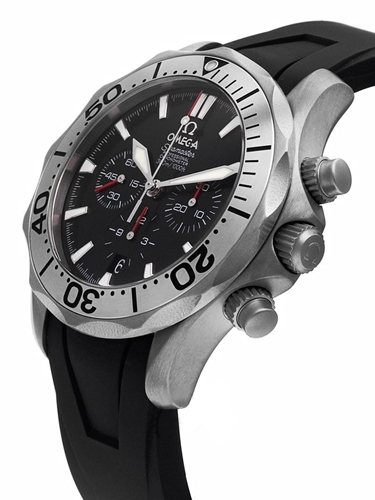 Black Omega 2993.52.91 Mens Stainless Steel Watch