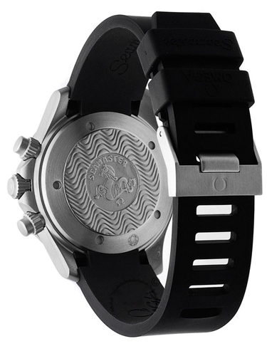 Black Omega 2993.52.91 Mens Stainless Steel Watch
