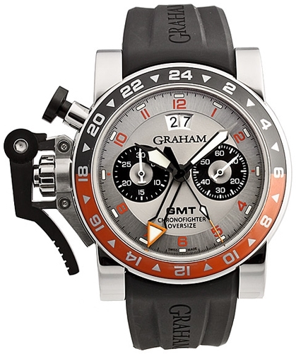 Graham 2OVASGMT.S01A.K10B 47mm 100meters(330 feet ) Water Resistant Watch