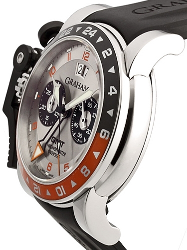 Graham 2OVASGMT.S01A.K10B 47mm 100meters(330 feet ) Water Resistant Watch
