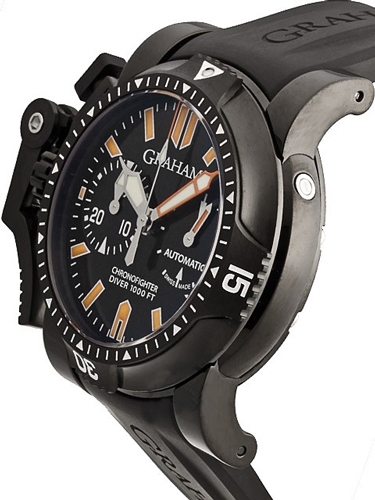 Graham 2OVDIKVAZ.B02A.K10B Chronofighter Oversize Series Mens Watch