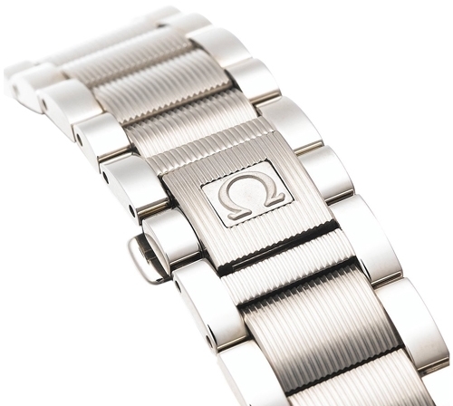 White Mother-of-pearl Omega 3515.71.00 Womens Stainless Steel Watch