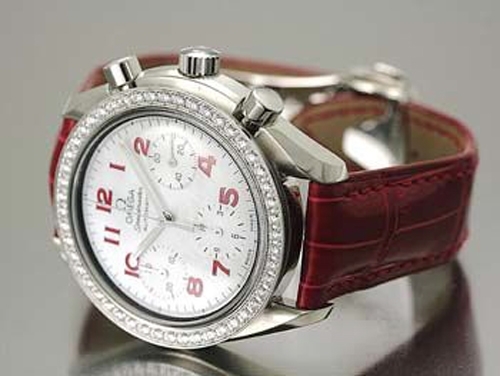 Womens Omega Speedmaster Ladies 3815-79-40 Stainless Steel Watch