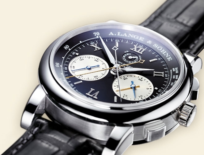 A Lange Sohne Mens Platinum Watch 404.035