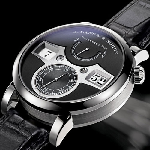 A Lange Sohne Mens Platinum Watch 404.035