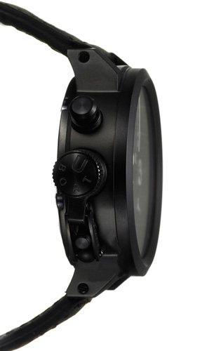 U-Boat 43-CAB-3 Automatic Stainless Steel Black Ion Plated Watch