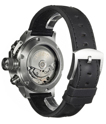 Mens U-Boat Flightdeck 43-CAS-O Stainless Steel Watch