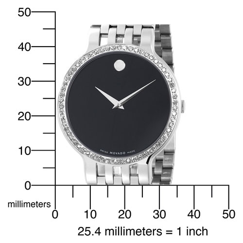 Swiss Quartz Movado 606280 Mens Watches