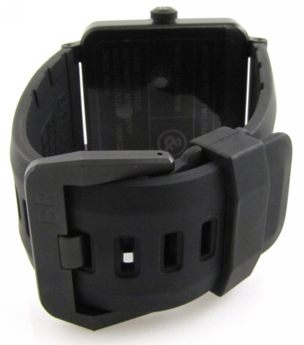 Bell Ross Mens Black Carbon Coating On Stainless Steel Watch BR03-92 CARBON