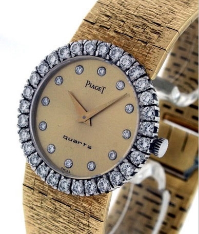 Piaget Womens 18k Yellow Gold with Diamonds Watch DG2499