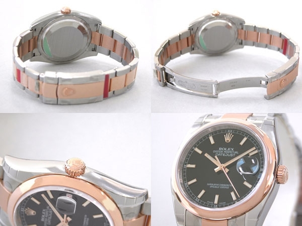 Rolex 116201BKSO 36 mm 100 meters / 330 feet Water Resistant Watch