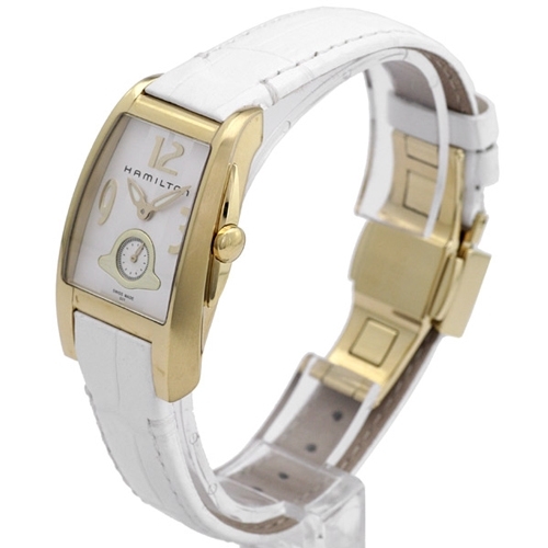 Hamilton Ventura H33431953 18k Yellow Gold Case Swiss Watch