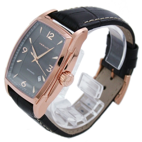 Automatic Hamilton H36445595 Mens Black Watches