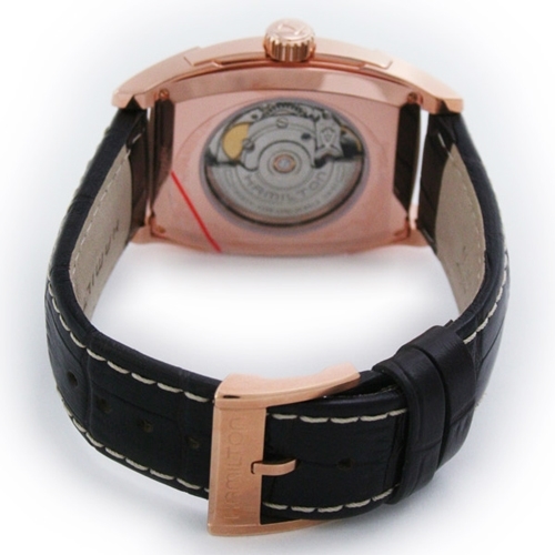 Automatic Hamilton H36445595 Mens Black Watches