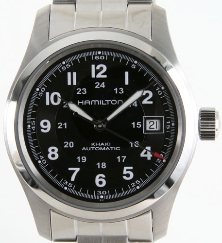 Automatic Hamilton H70455133 Mens Black Watches