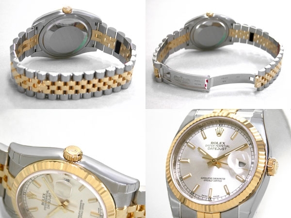 Rolex 116233SSJ Automatic 18kt Yellow Gold and Stainless Steel Watch