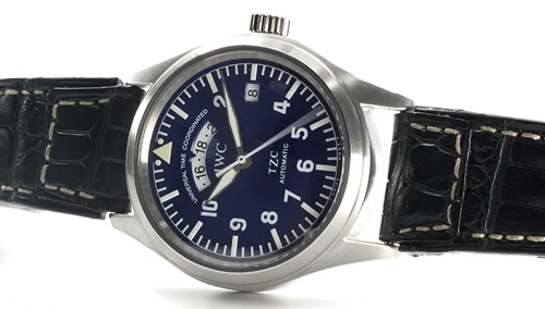 IWC Spitfire Pilot IW325103 Platinum Case Swiss Watch