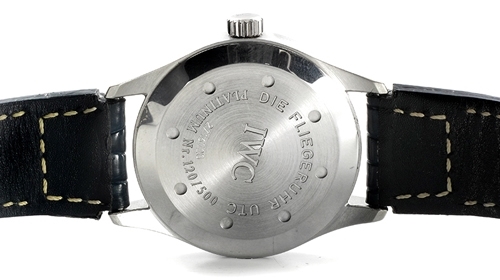 IWC Spitfire Pilot IW325103 Platinum Case Swiss Watch