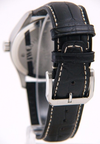 Black IWC IW325105 Mens Stainless Steel Watch