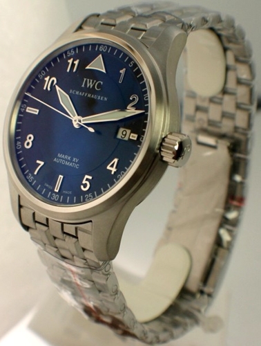 Mens IWC Spitfire Pilot IW325312 Stainless Steel Watch