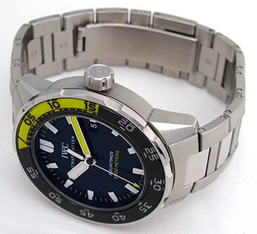 IWC Mens Stainless Steel Watch IW356801