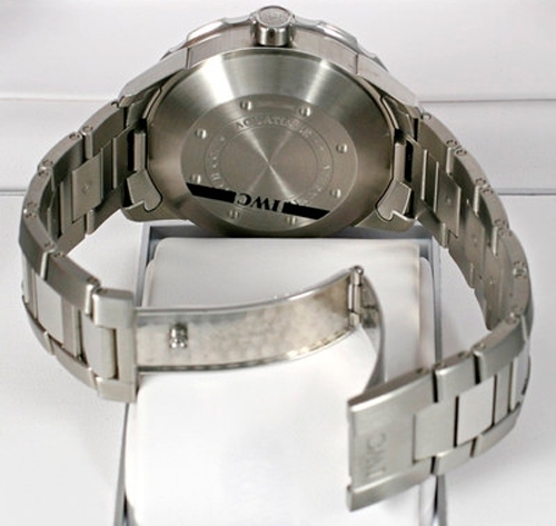 IWC Mens Stainless Steel Watch IW356801