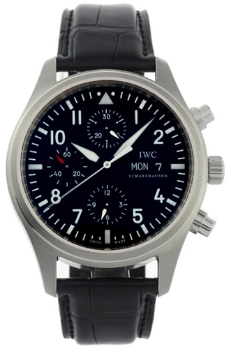 IWC Mens Stainless Steel Watch IW371701