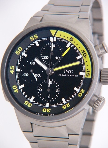 IWC Aquatimer IW372301 Black Dial Watch