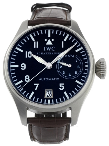 IWC Big Pilots IW500201 Stainless Steel Case Swiss Watch