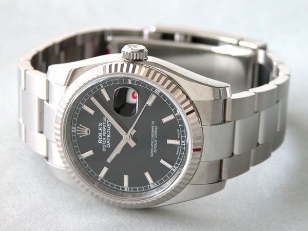 Automatic Rolex 116234 Mens Black Index Watches