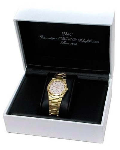 IWC IW6730 Swiss Quartz 18K Yellow Gold Watch